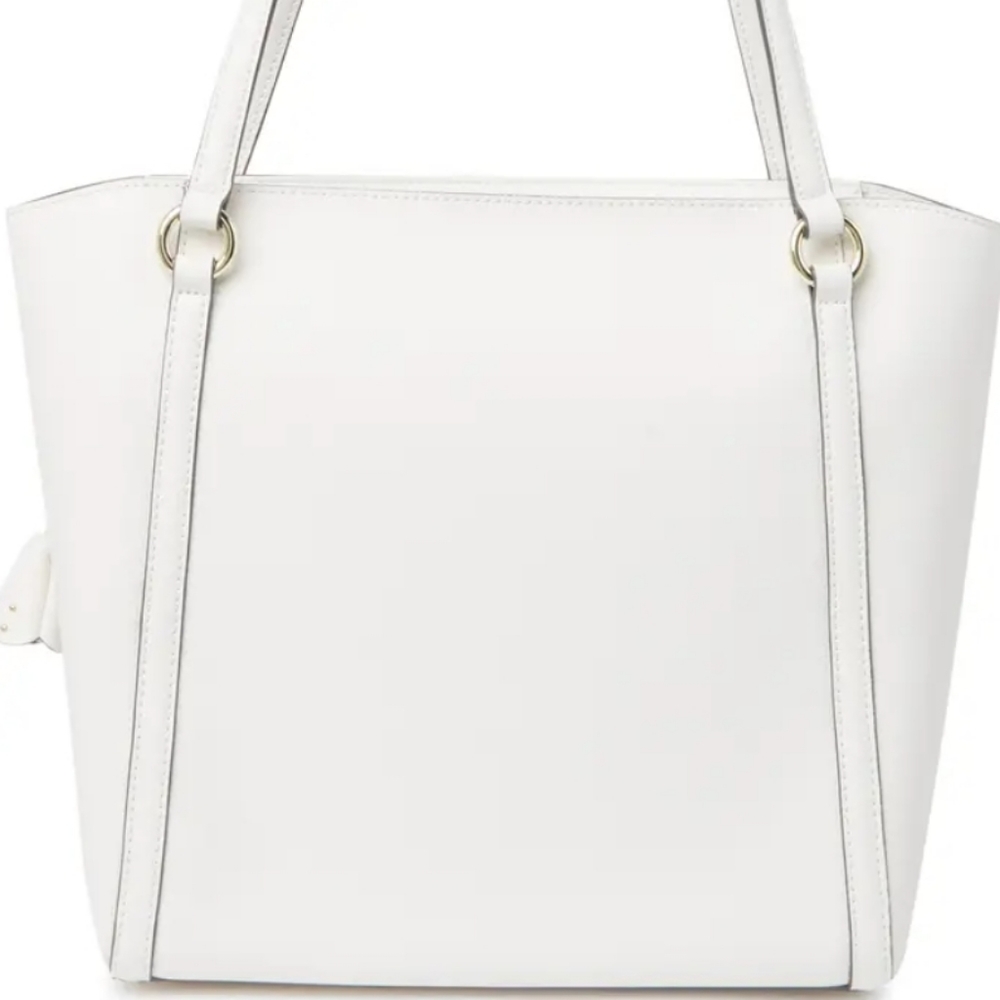 🚫SOLD🚫KARL LAGERFELD PARIS Iris Leather Tote NWTS - Picture 4 of 9
